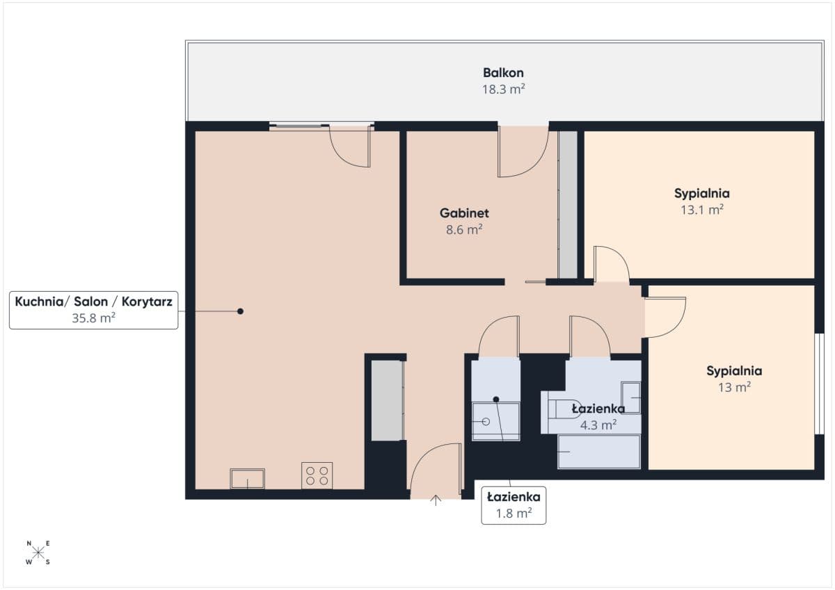 Wysoki Standard os. Nowa Mangalia | Taras 19m2 | - zdjęcie 16